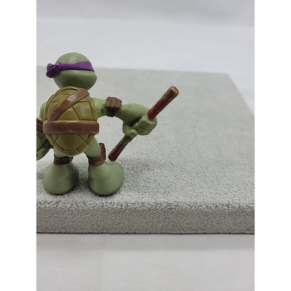 2014 Teenage Mutant Ninja Turtles HALF Shell Heroes Donatello Figure 2.5" - Picture 7 of 13